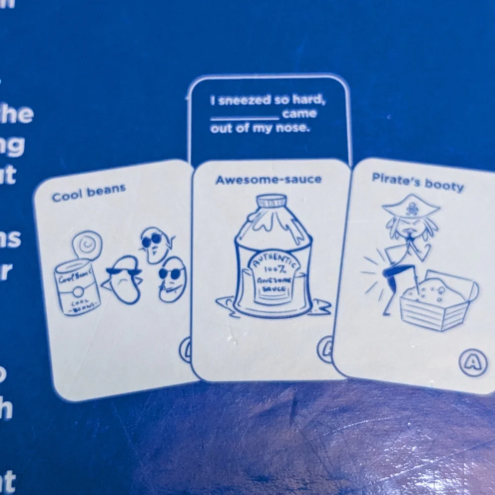 Kids Against Maturity Illustrated Edition Game - Blue - Picture 5 of 11